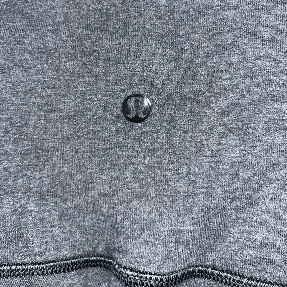 Lululemon grey cotton stretch leggings - Picture 3 of 4